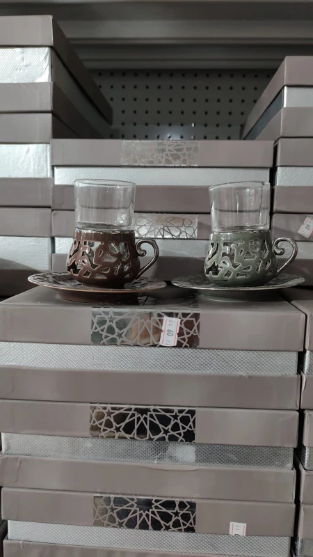 طقم كاسات شاي